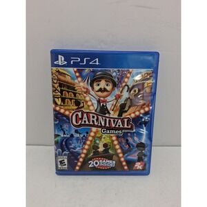 Carnival Games Sony PlayStation 4 PS4 2018 2K Games Family Party Multiplayer